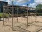 Preview: Manco climbing system mounted on sand playground Preview: Manco climbing system mounted on sand playground